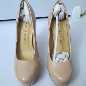 Chinese Laundry Womens Nude Platform 4" Heels